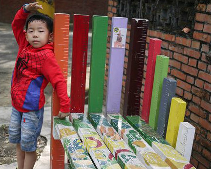 時空與藝術的交錯結合！和孩子文創一下～台中光復新村：光自在綠聚落