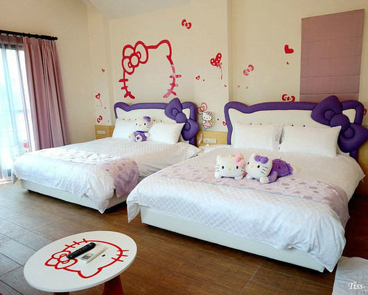 住著Hello Kitty的可愛夢幻屋～宜蘭河沿悅舍精品民宿