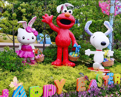 日本大阪環球影城：Wonderland環球奇境～史努比、Hello Kitty，芝麻街陪小朋友玩樂